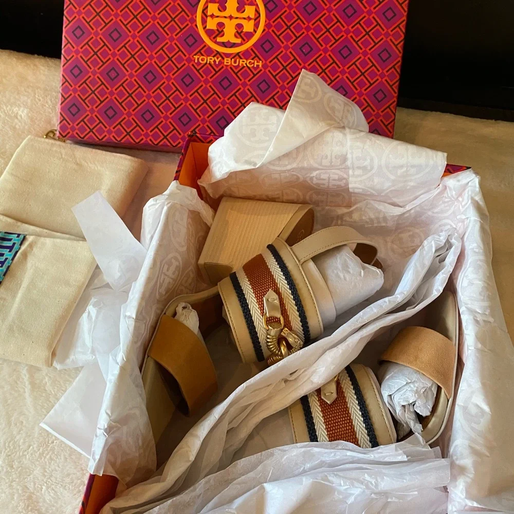 Tory Burch Jessa Block heel Sandals